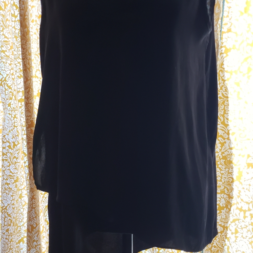 Sleeveless satin blouse by bcbg